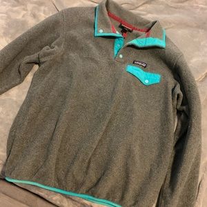 Women’s Patagonia lightweight Synchilla Snap-T Pullover-Used